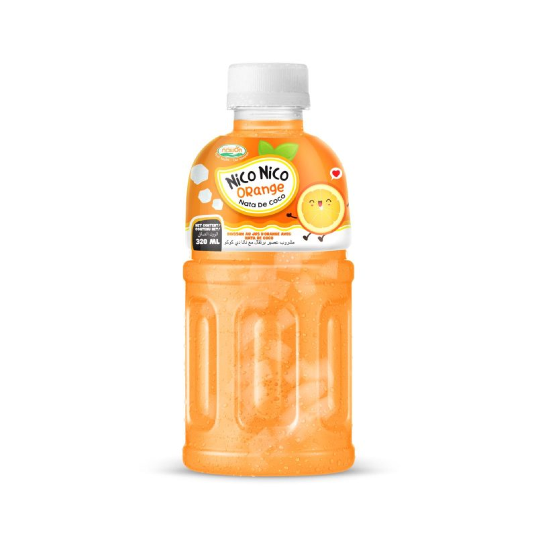 NICO NICO NATA DE COCO ORANGE JUICE 320ML